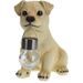 HOMESTYLING Zahradní dekorace pes se solární lampou Labrador 24 cm KO-795201190labr