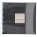 Hama album klasické spirálové FINE ART 36x32 cm, 50 stran, nová černá, bílé listy