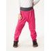 Unuo Dětské softshellové kalhoty bez zateplení pružné Sporty, Fuchsiová