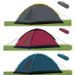 DUNLOP Stan pro 2 osoby 200 x 120 cm červený ED-214887cerv