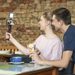 Hama Solid 80 Ball univerzální stativ / selfie tyč, Bluetooth dálková spoušť