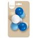 Kuličky na šnůře modré