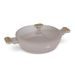 BERLINGERHAUS Pánev hluboká s titanovým povrchem a poklicí 28 cm Taupe Nordic Collection BH-8337