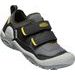 Dětské boty KEEN KNOTCH HOLLOW DS YOUTH black/keen yellow