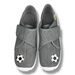 Dětská domácí obuv Befado 974Y585N - šedé, fotbal