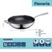 KELA Pánev wok nerez s nepřilnavým povrchem Flavoria 32 cm, 4,5 l KL-10242