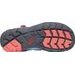KEEN SEACAMP II CNX YOUTH coral/poppy red