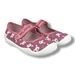 Dívčí balerínky, domácí obuv Befado - růžové, králíci