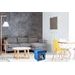 PET COMFORT Pelíšek pro kočku i psa samet 34 x 36 cm modrá ED-247501