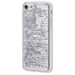 Hama Sequins Cover for Apple iPhone X/Xs, mother of pearl / silver