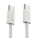 Hama USB-C 2.0 kabel Fabric, 1m, opletený, béžový