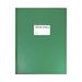 Desky na třídní knihu A4 okénko - zelená 1-132Z