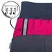 unuo softshellové kalhoty s fleecem DUO Antracitové s Fuchsiovou (Softshell kids DUO trousers)