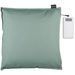 ALPINA Elektrický vyhřívaný polštář USB 40 x 40 x 14 cm světle zelená ED-244059