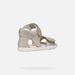 Béžové dívčí barefoot sandály Geox Sandal Steppieup