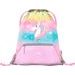 BAAGL SET 5 Airy Rainbow Unicorn: batoh, penál, sáček, zástěra, peněženka
