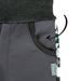 Unuo, Softshellové kalhoty s fleecem Street, Tm. šedá, Metricon holka (Unuo Softshell kids trousers printed)