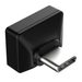SanDisk Extreme Fit USB-C Flash Drive USB 256 GB Flashdrives 400 MB/s, černá