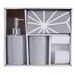 EXCELLENT HOUSEWARE Sada doplňků do koupelny DOLOMITE 4 ks šedá KO-CY2210530seda