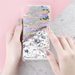 Hama Sequins Cover for Apple iPhone X/Xs, mother of pearl / silver