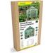 KINZO Zahradní foliovník se vstupem 6 polic 195x73x143 mm ED-219566