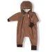 ESITO Rostoucí zimní softshellová kombinéza Lamb Brown - hnědá