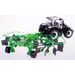 Bburago Farm 10cm Tractor with Trailer - Valtra N174 - Tipping Trailer