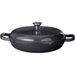 SIAKI HUISHOUD Pánev litinová s poklicí 30 cm šedá KO-C85000230