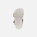 Béžové dívčí barefoot sandály Geox Sandal Steppieup