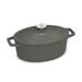 BERLINGERHAUS Pekáč litinový s poklicí 32 cm Matte Green Collection BH-8968