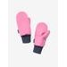 Dětské softshellové rukavice s fleecem Tap, Růžová