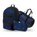 BAAGL SET 3 Skate Indigo: batoh, penál, sportovní taška