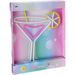 H & S COLLECTION Dekorace svítící nástěnná 30 × 38 cm coctail bar KO-NE1100230coba