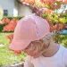 ESITO | Dětská kšiltovka mušelín Pink - růžová
