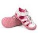 Dětská letní rychleschnoucí obuv DDStep - Bílo-růžové