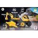 Šlapací traktor Builder Max s bagrem a vozíkem