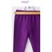 Termo legíny dívčí jednobarevné violet