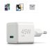 Hama rychlá USB nabíječka, USB-C PD/QC 45 W, super-mini
