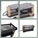 KELA Raclette/Stone Bedretto Granite black 2 osoby 27,0x11,0x13,0cm KL-16624