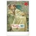 NOTIQUE Nástěnný kalendář Alfons Mucha 2027, 33 x 46 cm