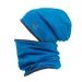 ESITO Zimní čepice spadená Modrá - modrá