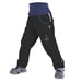 unuo softshellové kalhoty bez zateplení Černé + reflexní obrázek Evžen (Softshell kids trousers)