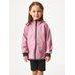 Unuo, Dětská softshellová bunda bez zateplení pružná Basic, Starorůžová