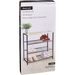STORAGE SOLUTIONS Botník kovový 3 police 63 x 30 x 63 cm KO-BA3000040
