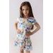 Dívčí šaty Lily Grey motýlci
