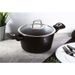 BERLINGERHAUS Kastrol s poklicí s mramorovým povrchem 24 cm Black Silver Collection BH-1852