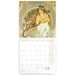 Poznámkový kalendář Alfons Mucha 2023, 30 × 30 cm Baagl