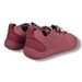 Dětská plátěná obuv BAREFOOT Protetika - bordo