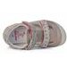Barefoot DDstep dětské kožené boty 063-237BM šedé