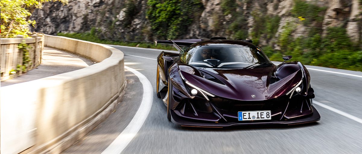 Automobilist Apollo IE Powerslide Poster Unlimited Edition